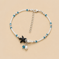 Tobillera Brisa Marina con Perlas y Estrella de Mar