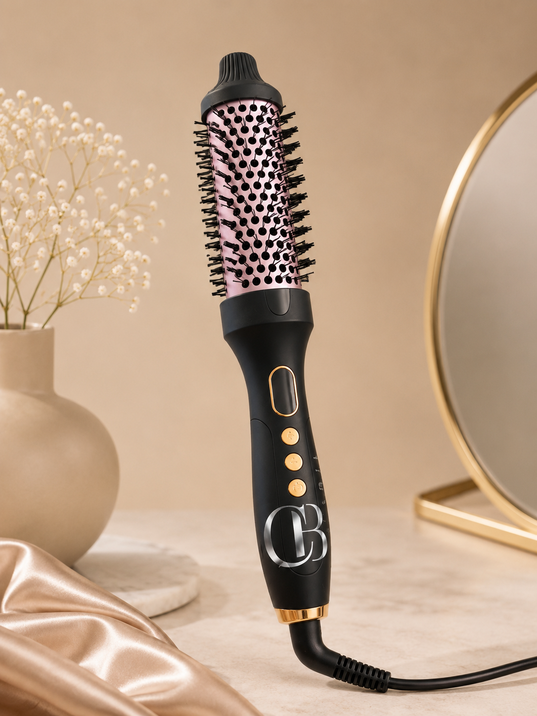 CORBIL BlowBrush Pro™
Cepillo térmico para volumen y brillo profesional