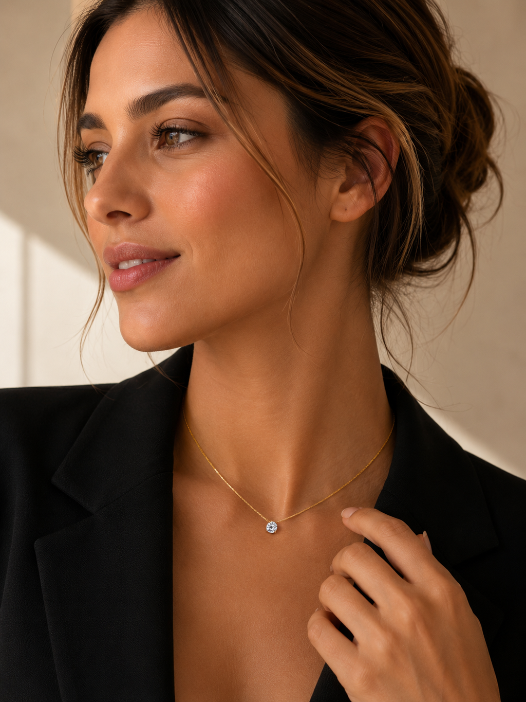 Collar Lumière –  Chapado en Oro