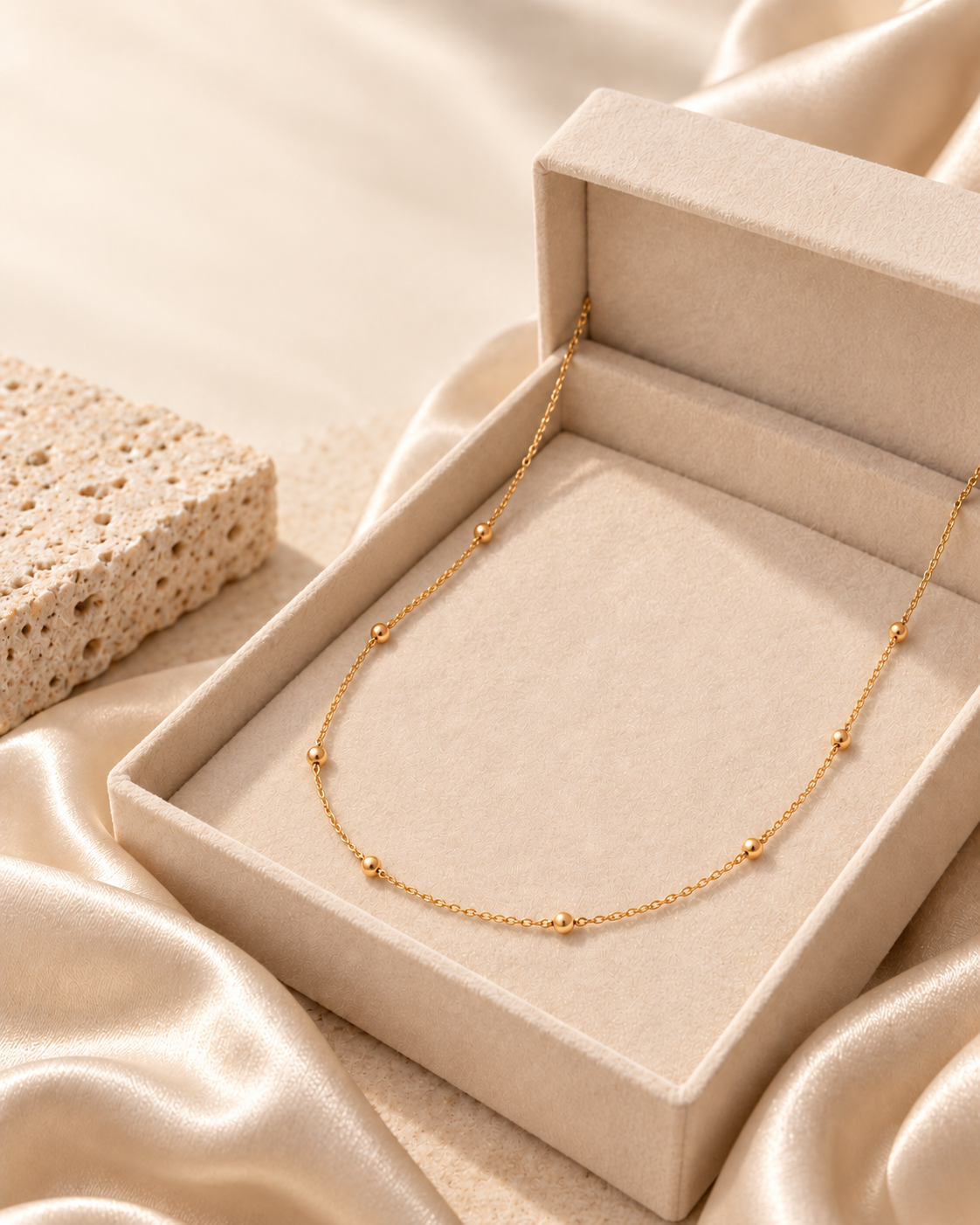 Collar Éclat Dorado – Chapado en Oro