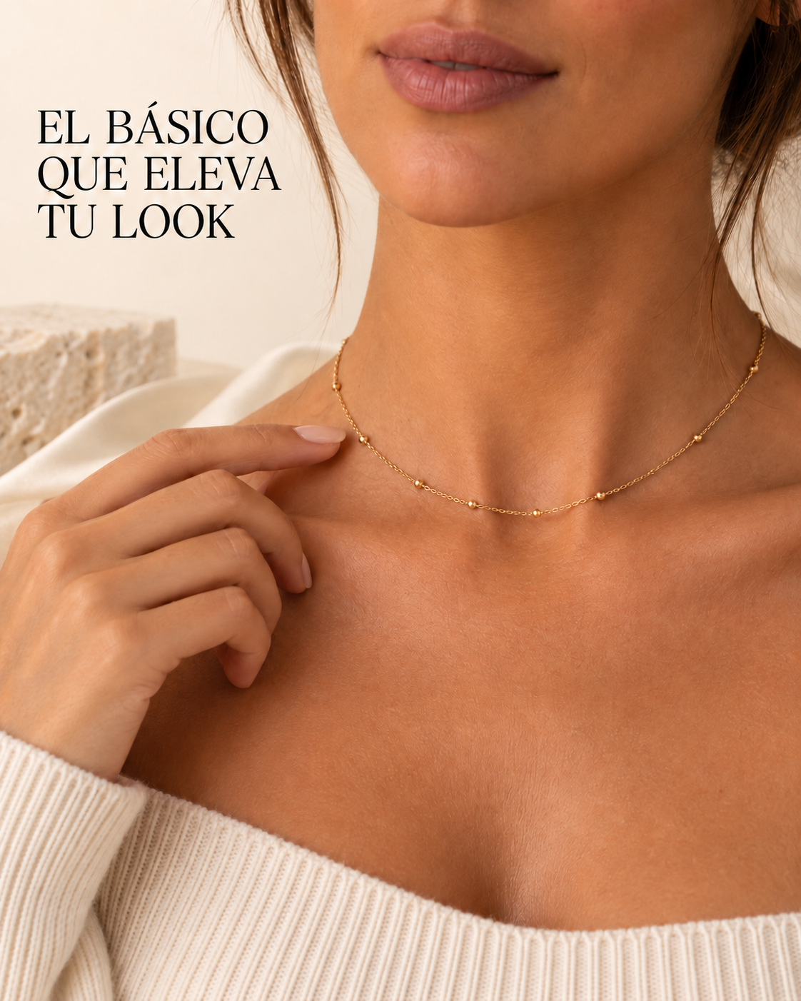 Collar Éclat Dorado – Chapado en Oro