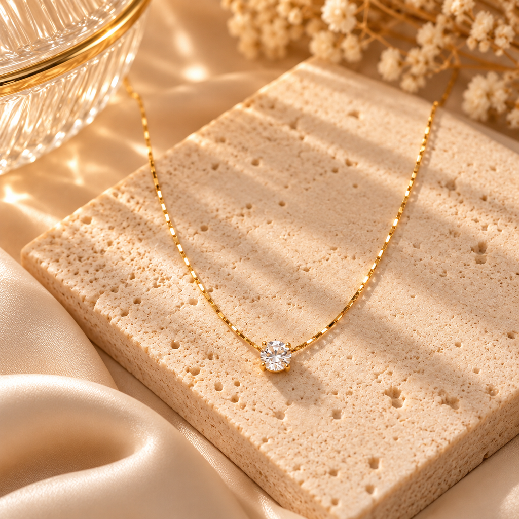 Collar Lumière –  Chapado en Oro