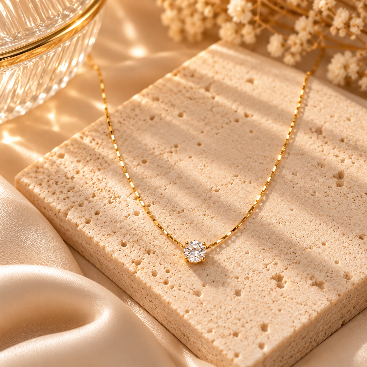 Collar Lumière –  Chapado en Oro