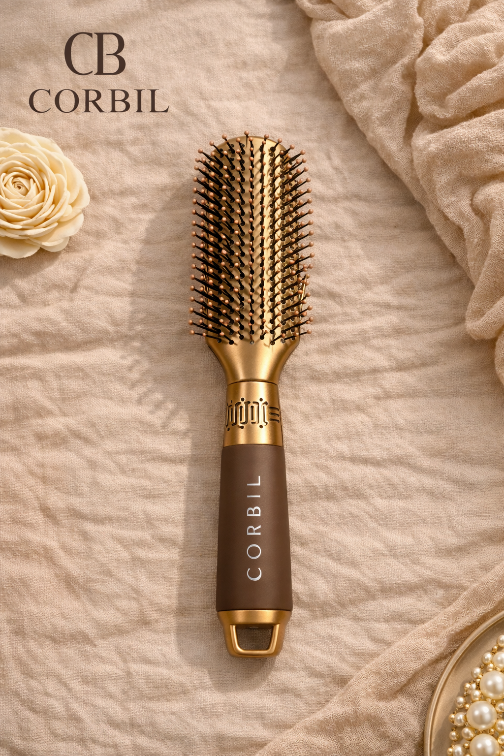 Cepillo Profesional CORBIL CB – Suavidad, Control y Acabado Premium