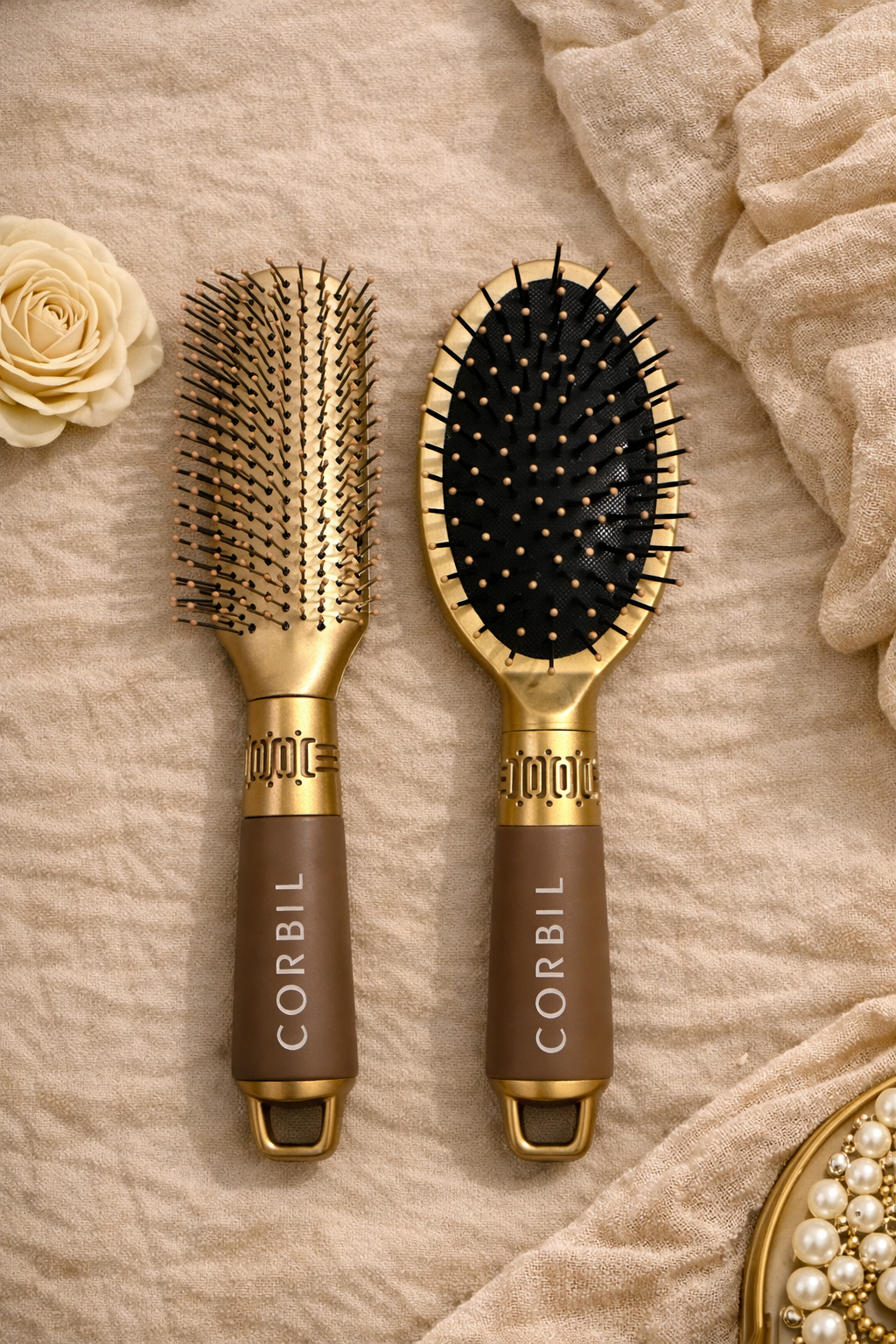 Set de Cepillos Premium CORBIL – Cuidado Capilar Profesional