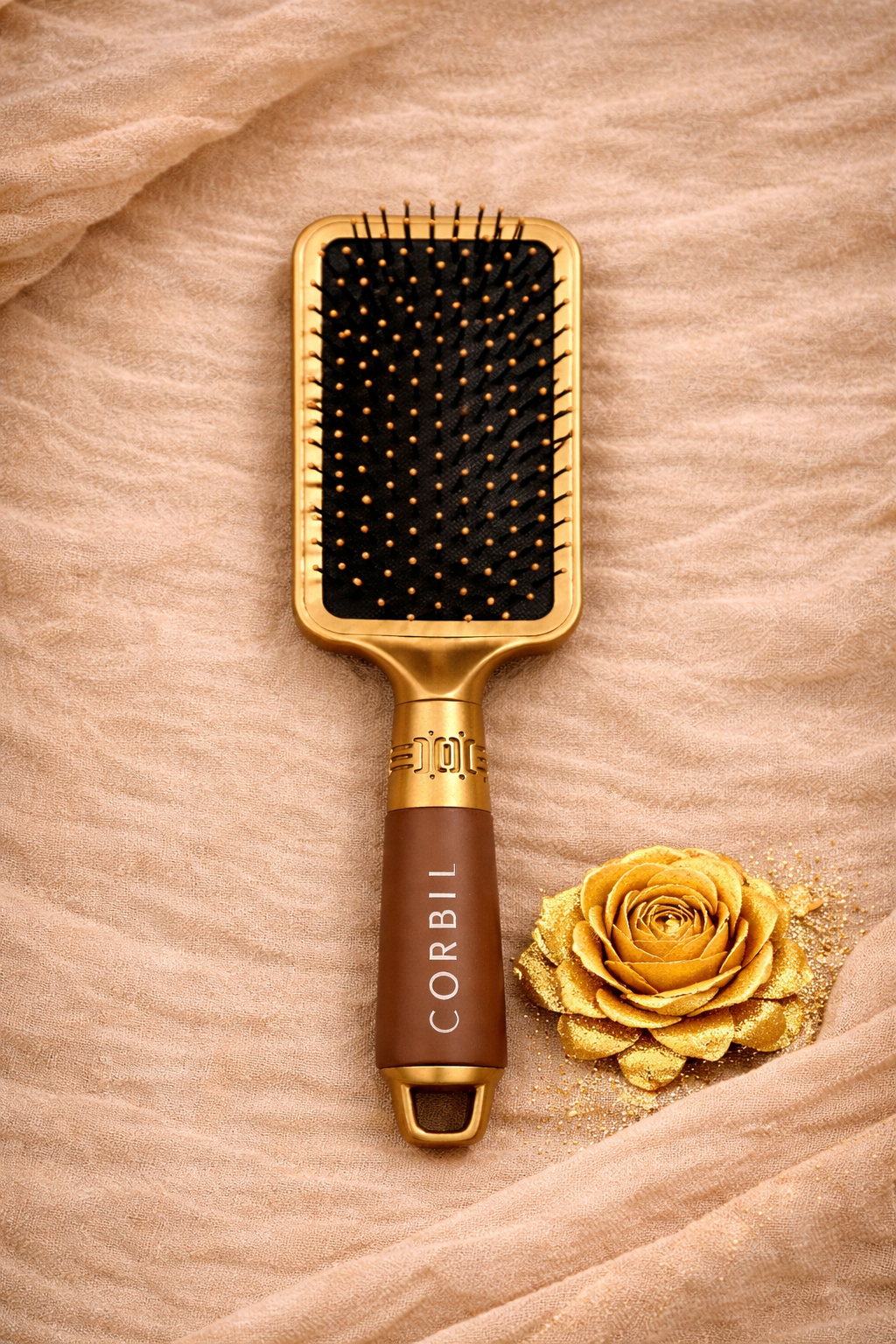 Cepillo Paddle CORBIL – Desenreda, Alisa y Da Brillo