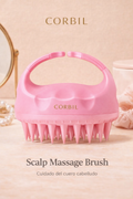 CORBIL Scalp Massage Brush – Cepillo Masajeador para Crecimiento y Cuidado del Cabello